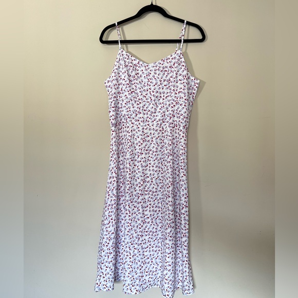 NWT 70/21 Heart Patterned Midi Dress - Picture 1 of 7